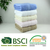 100% Combed Cotton Dobby Plain Dyed Bath Towel with Stock