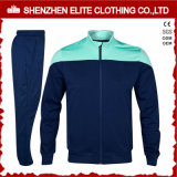 High Quality Customised Wonder Green and Navy Tracksuit (ELTTI-17)
