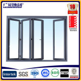 Aluminum Patio Double Glass Sliding Folding Doors Aluminium Folding Doors