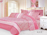 Microfiber Fabric Bedroom Adult Being Flocking Floral Comforter Bedding Sets