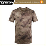 Au Camo Army Summer Men's Round Collar Short Sleeve T-Shirt