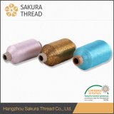 Chemical Resistant Pure Polyester Metallic Thread for Embroidery