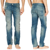 Men's 2016 Denim Wash Fashion Cotton Pants Jeans