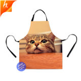 Animal Printed Apron Kitchen Accessories Cooking Apron for Housewife