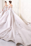 Arabic Bridal Ball Gowns Dar Sara Applique Beads Corset Wedding Dresses Z8002