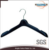 Plastic Woman Suit Hanger with Metal Hook for Suit