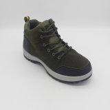 Non-Slip Middle Cut Men Hiking Shoes with Suede Upper