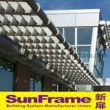 Aluminium Louvers Awning for Commercial Building