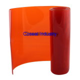 Red Plastic PVC Welding Strip Curtain