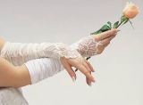 Classic Lady Satin Bridal/Wedding Gloves (JYG-29304)