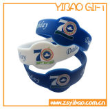 Custom Logo Watch Shape Silicone Wristband for Gifts (YB-SW-12)
