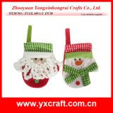 Christmas Decoration (ZY13L349-1-2 17CM) Christmas Decorative Wholesale Gloves