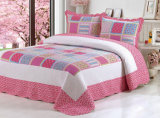 Customized Prewashed Durable Comfy Bedding Quilted 1-Piece Bedspread Coverlet Set for 78