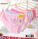 Fancy Plaids Heart Designs Cotton Ventilate Sweet Young Girls Triangle Panties Girls Underwear Panty Models