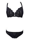 High Class Sexy Transparent Embroidery Lace Bra