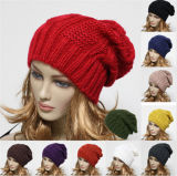 Wholesale Fashion Women's Winter Beanie Hats Knitted Hats