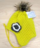 Custmized Knitting Hat with Pompom for Winter