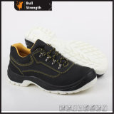 Genuine Leather Industrial Safety Shoe with Steel Toe (SN5274)