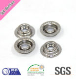 Vintage Silver Tone Spring Snap Button for Garment