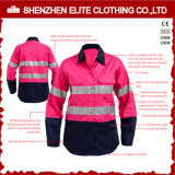 Hi Viz Reflective Safety Cotton Pink Workwear for Women