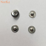 Metal Button 4 Parts Spring Snap Button 6mm