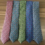 Fashion Flower Design Silk Printed Neckties