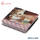 Custom Cheap PU Leather Compact Mirror with High Quality