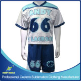 Custom Sublimation Lacrosse Sports Clothing with Game Jersey and Short