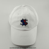 Promotion Cotton 2D Embroidery Sport Cap Curled Brim Baseball Cap
