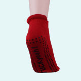 Custom Ankle Slipper Socks with Rubber Sole for Adults