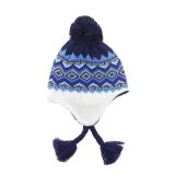 Winter Hat Knitted Hat POM POM Beanie Hat Jacquard Knitted Hat