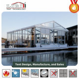 Wedding Marquee Tent with Transparent Roof and Glass Sidewalls