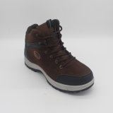 Good Quality Suede Men Hiking Shoes with Injection Outsole