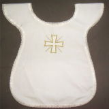 High Quality 100% Cotton Baby Church Dress Church Bib