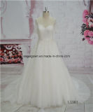Short Sleeve Backless New Arrival Lace Wedding Dress