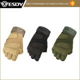 Tactical Half-Finger Airsoft Hunting Riding Cycling Gloves Black Color