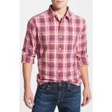 Fashion Style Men's Plaid Casual Checker Shirt
