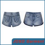 Women High Waist Jean Shorts (JC6016)