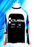 100% Polyester Man's Long Sleeve Cycling Jersey