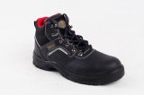 S1p Full Grain Leather/Cow Split Leather Safety Shoes Sy5009