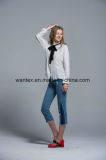 Ladies Blouse 100% Polyester Irregular Fashion Shirt Fashion Top Spring Autumn Girl