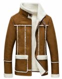 Men's Jacket Fur One Berber Fleece for Winter Sy-189