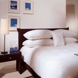 100% Cotton 3 Cm Stripe Hotel Bedding Set Bed Sheet