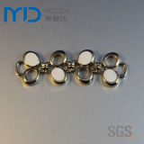 High Heel Shoe Parts with Zinc Alloy Bow Buckles