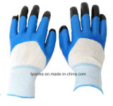 Nitrile Smooth Palm Gloves with Finger Enforced Coated