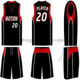Custom Design Basketball Uniform Black (ELTLJJ-87)