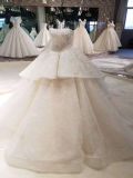 Aoliweiya Bridal latest Design Fold Ball Gown