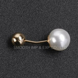 Fashion Jewelry Accessories Metal Pearl Brooch Clothes Decoration Shawl Pins