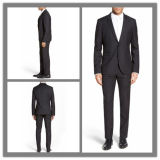 Made to Measure Black Suit Hand Made Tailor Men's Wedding Suit