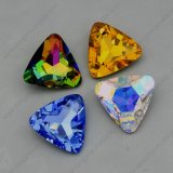 Triangle Shape10mm/15mm Ab Point Back Loose Stones (DZ-3012)